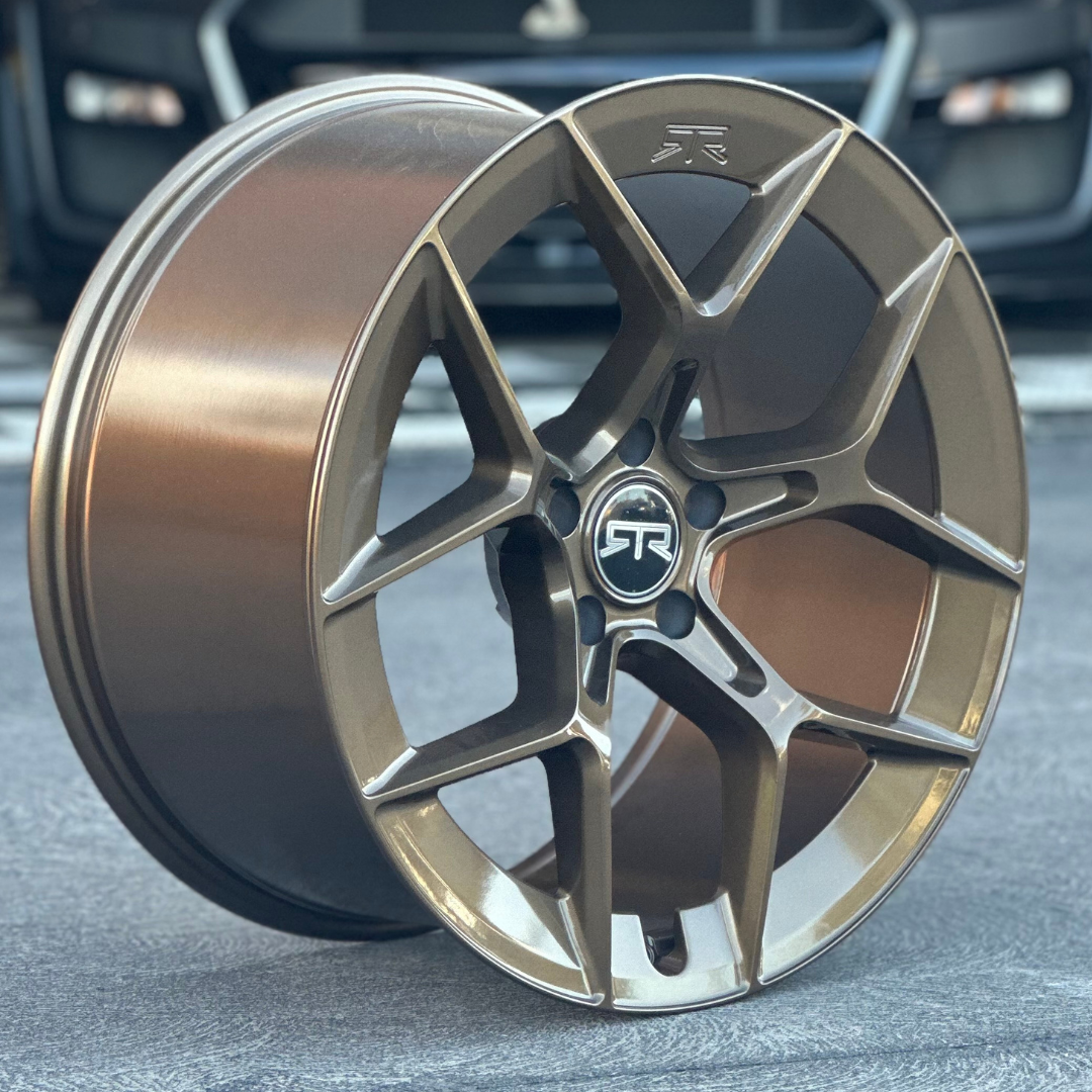 RTR Mustang Aero 5 Liquid Bronze 20" - Wheel Set