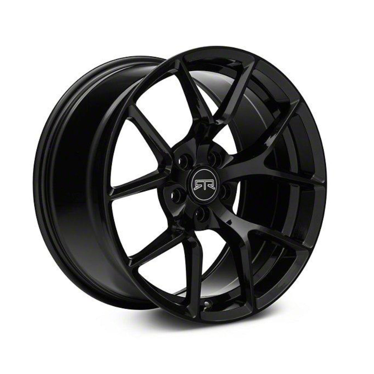 RTR Mustang Tech 5 Gloss Black 20" - Wheel Set