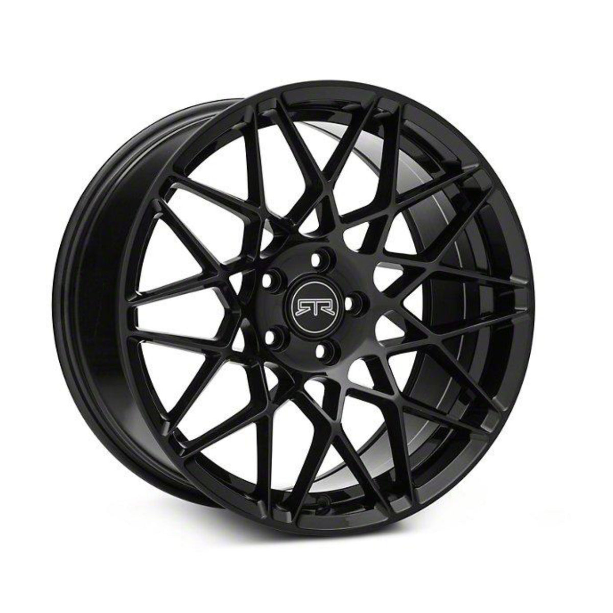 RTR Mustang Tech Mesh Gloss Black 20" - Wheel Set