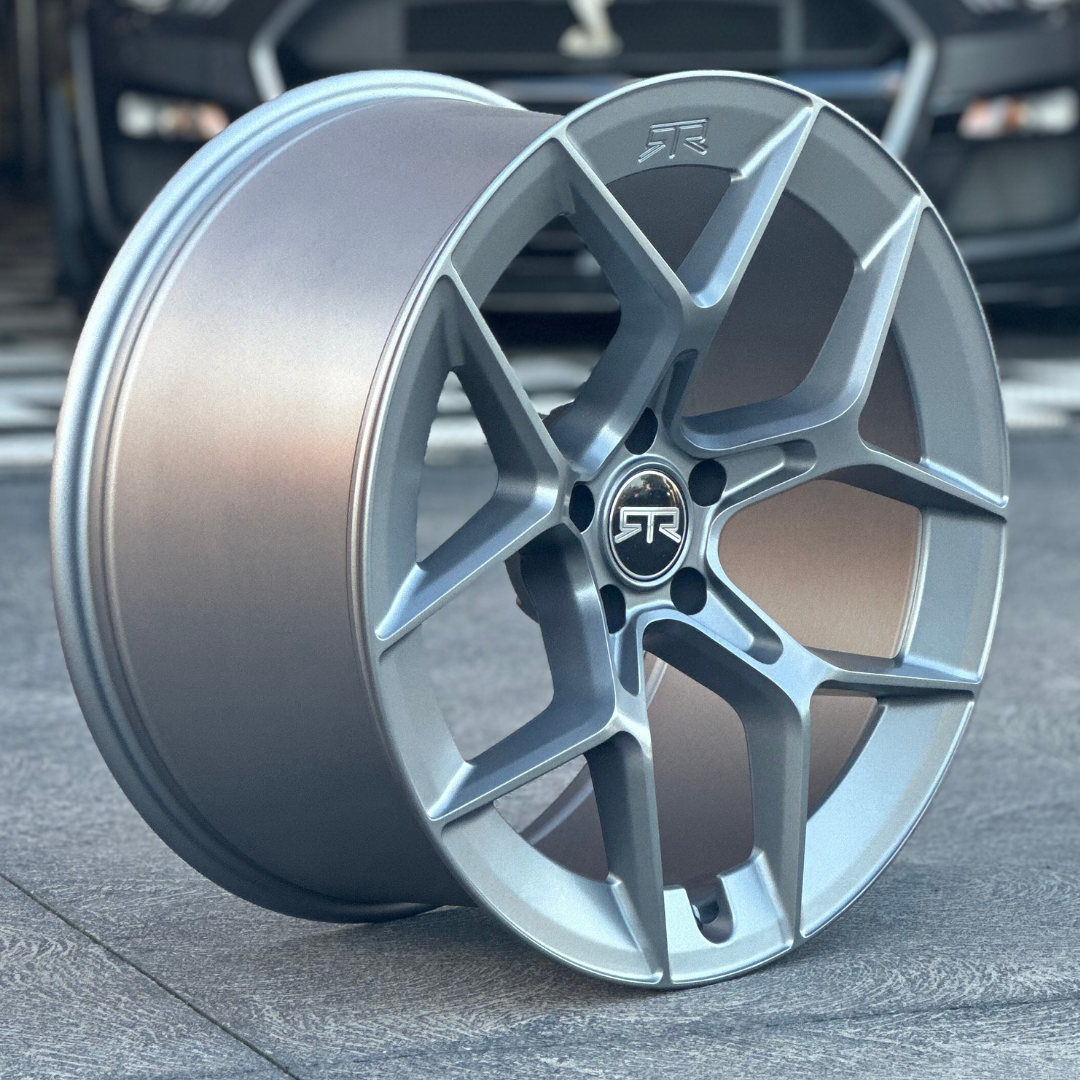RTR Mustang Aero 5 Liquid Charcoal 20" - Wheel Set
